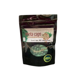 Cápsulas de espirulina. Meta Caps.