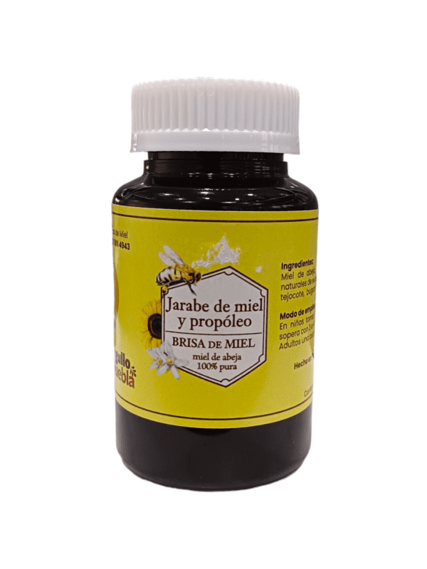 Jarabe para la tos de  miel y propóleo