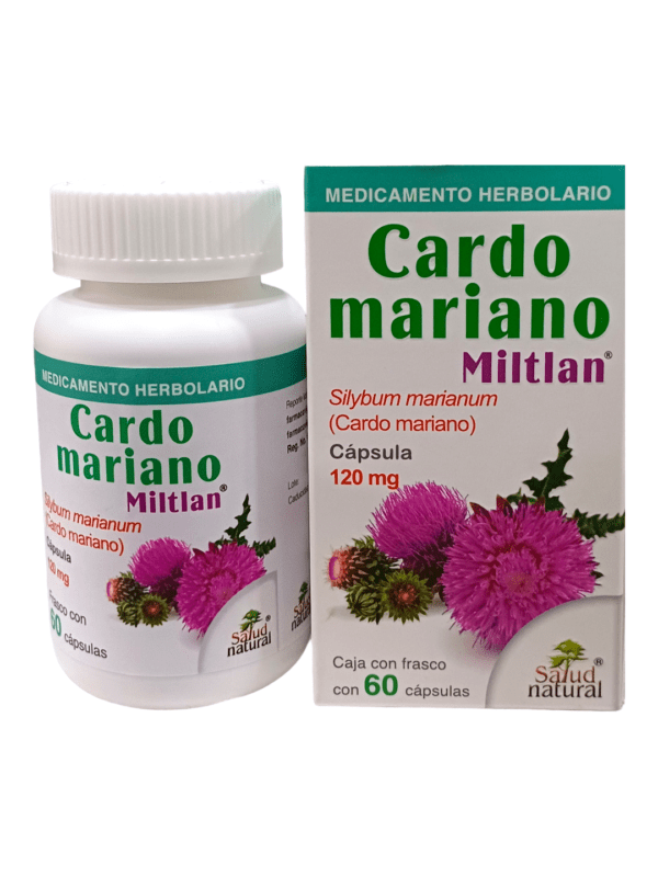 Cápsulas de Cardo Mariano